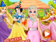 Πάτι γενεθλίων έκπληξης Ice Queen